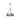 Golden Lighting 3306-6 BLK-CLR 6 Light Chandelier - Crescent Harbor