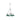 Golden Lighting 3306-6 BLK-CLR 6 Light Chandelier - Crescent Harbor