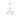 Golden Lighting 3306-6 BLK-CLR 6 Light Chandelier - Crescent Harbor