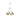 Golden Lighting 3306-6 BLK-CLR 6 Light Chandelier - Crescent Harbor