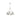 Golden Lighting 3306-6 BLK-CLR 6 Light Chandelier - Crescent Harbor