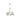 Golden Lighting 3306-6 BLK-CLR 6 Light Chandelier - Crescent Harbor