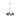 Golden Lighting 3306-6 BLK-CLR 6 Light Chandelier - Crescent Harbor