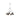 Golden Lighting 3306-6 BLK-CLR 6 Light Chandelier - Crescent Harbor