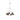 Golden Lighting 3306-6 BLK-CLR 6 Light Chandelier - Crescent Harbor