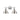 Golden Lighting 3306-BA2 2 Light Bath Vanity - Crescent Harbor