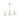 Golden Lighting 3306-LP BLK-CLR Orwell BLK Linear Pendant in Matte Black with Clear Glass Shade - Crescent Harbor