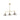 Golden Lighting 3306-LP BLK-CLR Orwell BLK Linear Pendant in Matte Black with Clear Glass Shade - Crescent Harbor