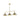 Golden Lighting 3306-LP BLK-CLR Orwell BLK Linear Pendant in Matte Black with Clear Glass Shade - Crescent Harbor