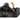 Golden Lighting 3318-BA3 NB Journey 3 Light Bath Vanity in Natural Black with Natural Black Shades - Crescent Harbor