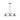 Golden Lighting 3602-3LP BLK Duncan 3 Light Linear Pendant - Crescent Harbor