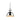 Golden Lighting 3602-L CH-CH Duncan 1 Light Pendant with Chain - Crescent Harbor