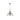 Golden Lighting 3602-L Duncan 1 Light Pendant with Chain in Aged Brass - Crescent Harbor