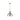 Golden Lighting 3602-L Duncan 1 Light Pendant with Chain in Aged Brass - Crescent Harbor