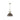Golden Lighting 3602-L Duncan 1 Light Pendant with Chain in Aged Brass - Crescent Harbor
