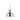 Golden Lighting 3602-L PW-PW Duncan 1 Light Pendant with Chain - Crescent Harbor