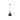 Golden Lighting 3602-S AB-WH Small Pendant with Chain - Crescent Harbor