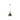 Golden Lighting 3602-S AB-WH Small Pendant with Chain - Crescent Harbor