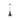 Golden Lighting 3602-S AB-WH Small Pendant with Chain - Crescent Harbor