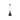 Golden Lighting 3602-S AB-WH Small Pendant with Chain - Crescent Harbor