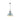 Golden Lighting 3604-L AB-AB Duncan 1 Light Pendant with Rod - Crescent Harbor