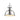 Golden Lighting 3604-L AB-AB Duncan 1 Light Pendant with Rod - Crescent Harbor