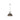 Golden Lighting 3604-L AB-AB Duncan 1 Light Pendant with Rod - Crescent Harbor