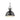 Golden Lighting 3604-L AB-AB Duncan 1 Light Pendant with Rod - Crescent Harbor