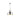 Golden Lighting 3604-L AB-AB Duncan 1 Light Pendant with Rod - Crescent Harbor