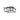 Golden Lighting 4309-FM BLK-BLK-SD Mercer Flush Mount in Matte Black with Seeded Glass - Crescent Harbor