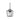 Golden Lighting 4309-M1L BLK-BLK-SD Mercer Mini Pendant in Matte Black with Seeded Glass - Crescent Harbor