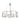 Golden Lighting 6068-5 Marco 5 Light Chandelier - Crescent Harbor