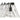 Golden Lighting 6072-LP BLK-HWG 5-Light Linear Pendant - Crescent Harbor