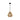 Golden Lighting 6937-M BLK-NR Valentina Medium Pendant in Matte Black with Natural Raphia Rope - Crescent Harbor