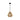 Golden Lighting 6937-M BLK-NR Valentina Medium Pendant in Matte Black with Natural Raphia Rope - Crescent Harbor
