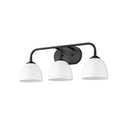 Golden Lighting 6956-BA3 Zoey 3 Light Bath Vanity - Crescent Harbor