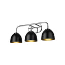 Golden Lighting 6956-BA3 Zoey 3 Light Bath Vanity - Crescent Harbor