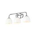 Golden Lighting 6956-BA3 Zoey 3 Light Bath Vanity - Crescent Harbor