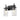 Golden Lighting 7011-BA2 BLK-CLR 2 Light Bath Vanity 3