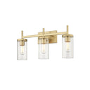 Golden Lighting 7011-BA3 3 Light Bath Vanity - Crescent Harbor