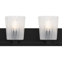 Gray 4 Light Bath Light in Matte Black 2