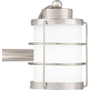 Hazlett 3 Light Bath Light in Brushed Nickel 2