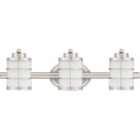 Hazlett 3 Light Bath Light in Brushed Nickel 3