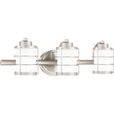 Hazlett 3 Light Bath Light in Brushed Nickel 4
