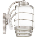 Hazlett 3 Light Bath Light in Brushed Nickel 5