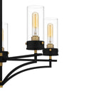 Hillside 5 Light Chandelier in Matte Black 2