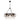 Hubbardton Forge 104360 Apothecary Circular Chandelier 3