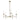 Hubbardton Forge 105045 Vela 5 Arm Chandelier 5