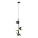 Hubbardton Forge 131611-GG Brooklyn 4-Light Vertical Pendant - Modern Brass | Ink - Crescent Harbor
