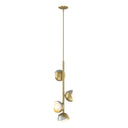 Hubbardton Forge 131611-GG Brooklyn 4-Light Vertical Pendant - Modern Brass | Ink - Crescent Harbor